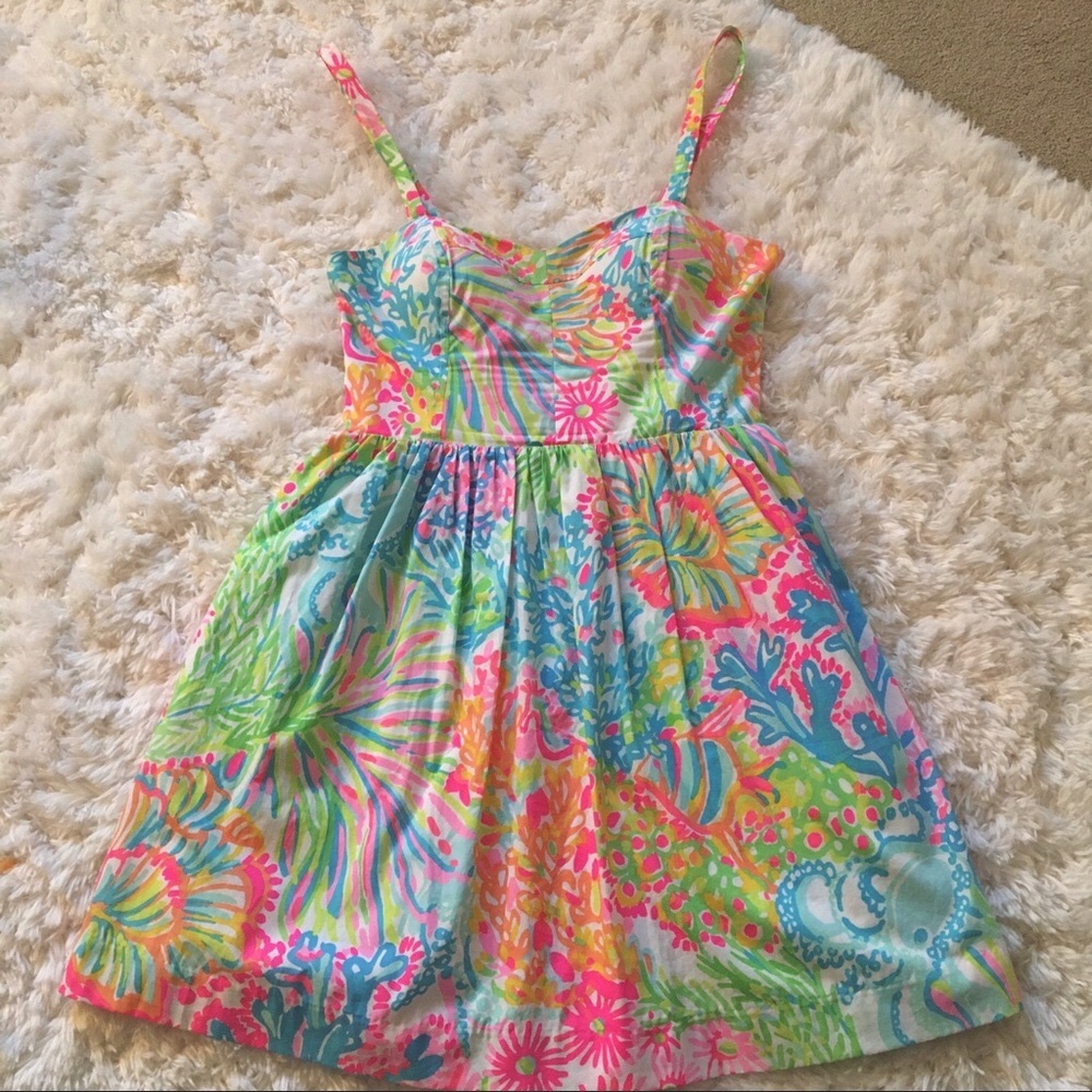 Lilly Pulitzer Ardleigh Dress Lovers Coral